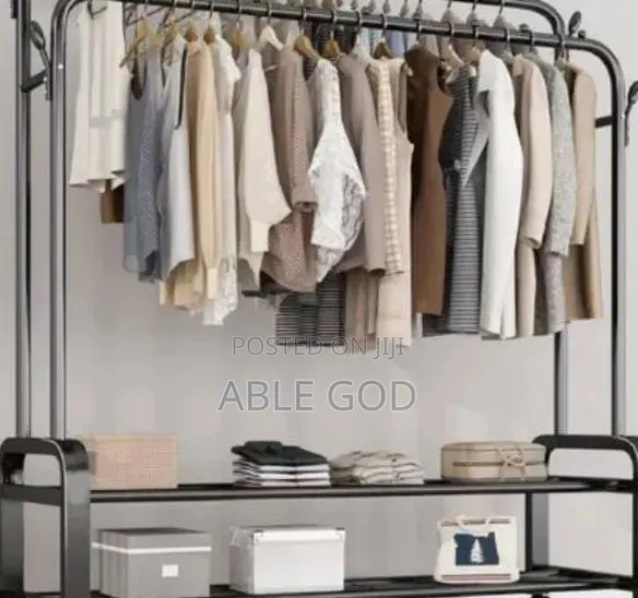 Double Pole Heavy Duty Cloth Rack