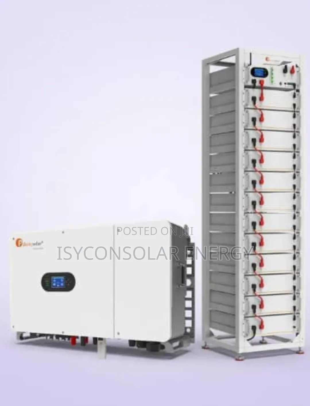 50kva and 60kwh High Voltage Lithium Battery