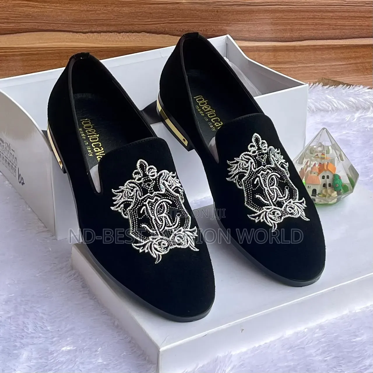 Roberto Cavalli Suede Shoes