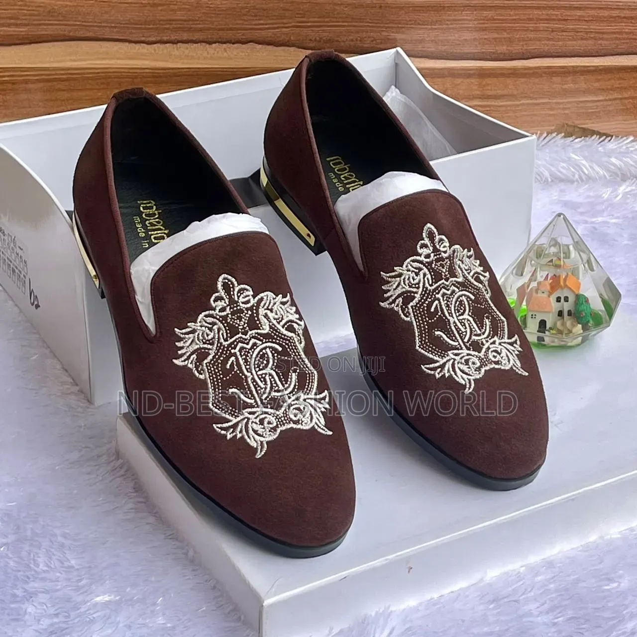Roberto Cavalli Suede Shoes