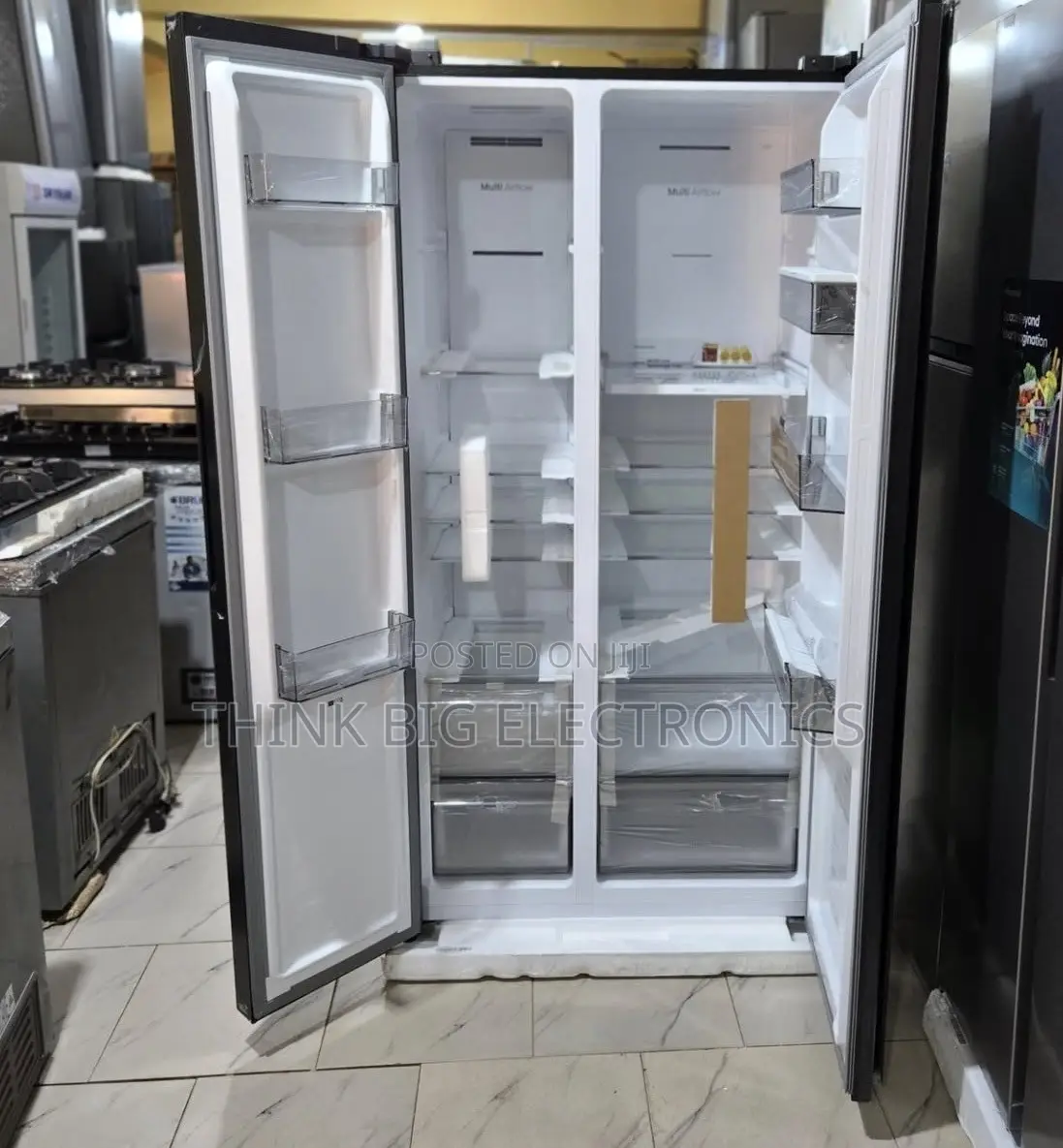 529l Hisense Inverter Side-by-Side Refrigerator