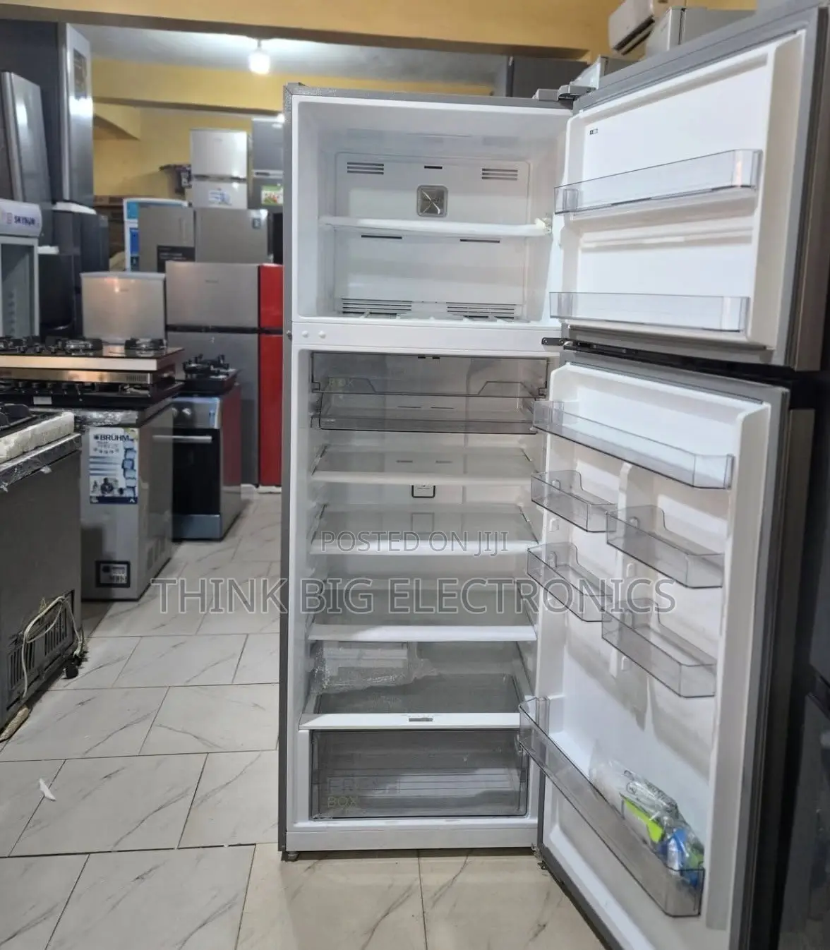 436l Midea Inverter Double Door Refrigerator