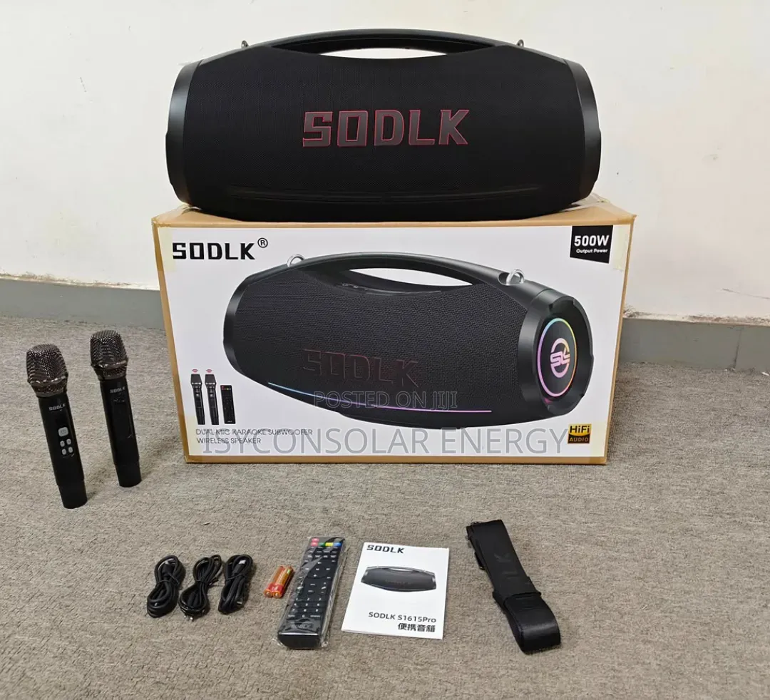 500W Sodlx Super Loud Wireless Speaker