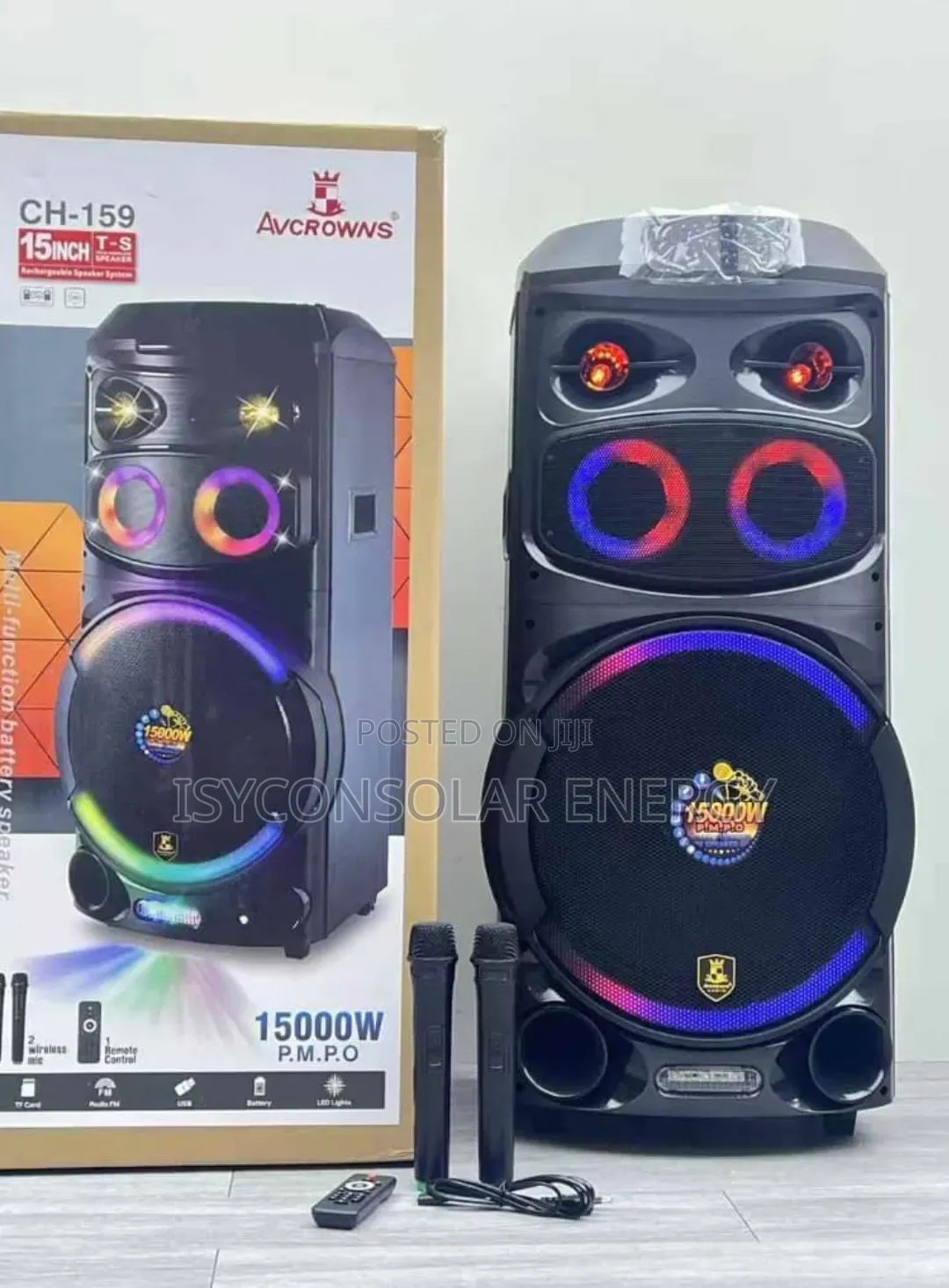 CH-159 Multifunctional Battery Speaker
