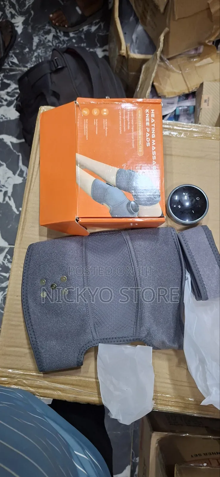 Wireless Heating Massage Knee Pads