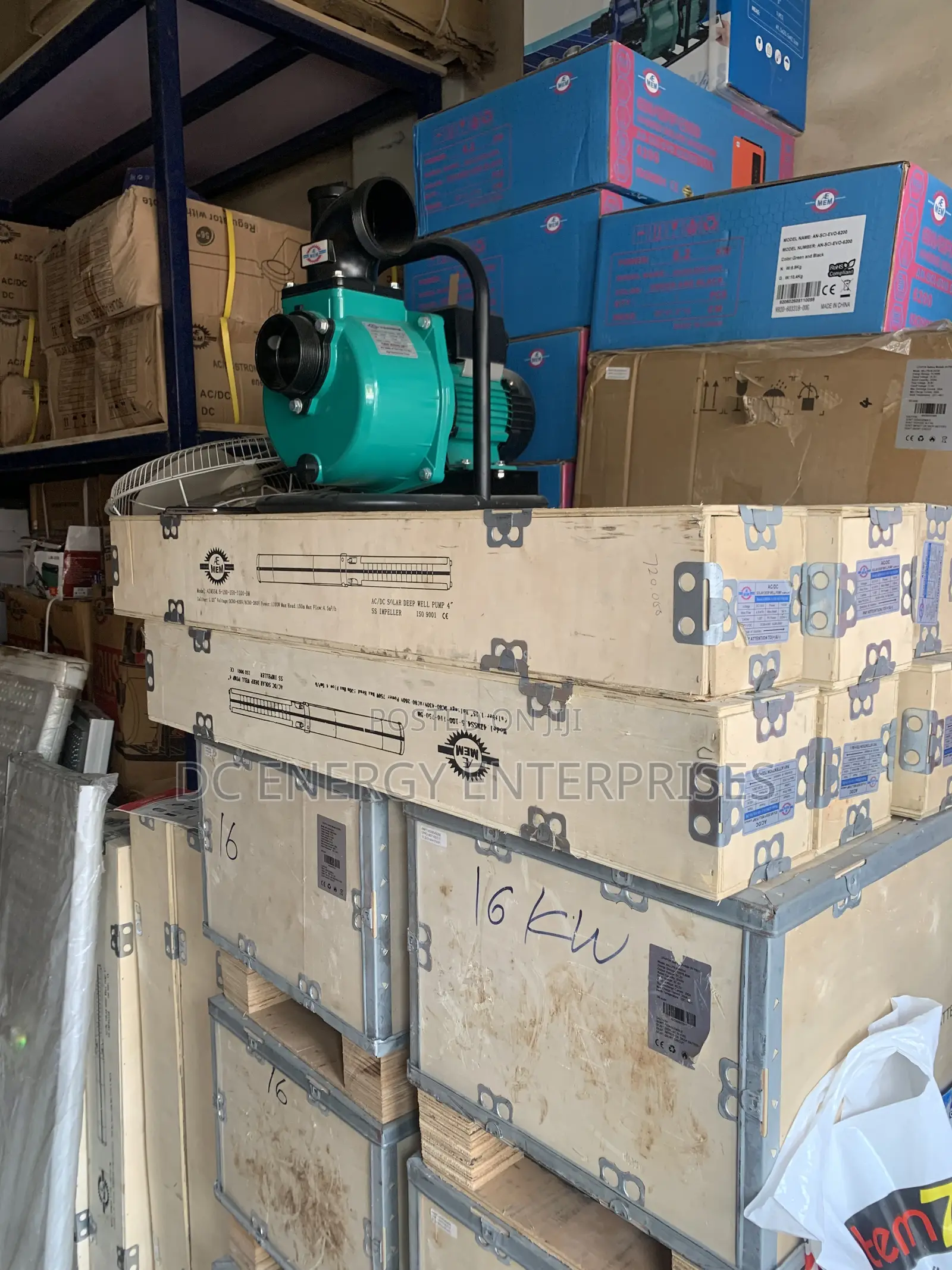 1.5hp AC/Dc Ae Mem Solar Pump