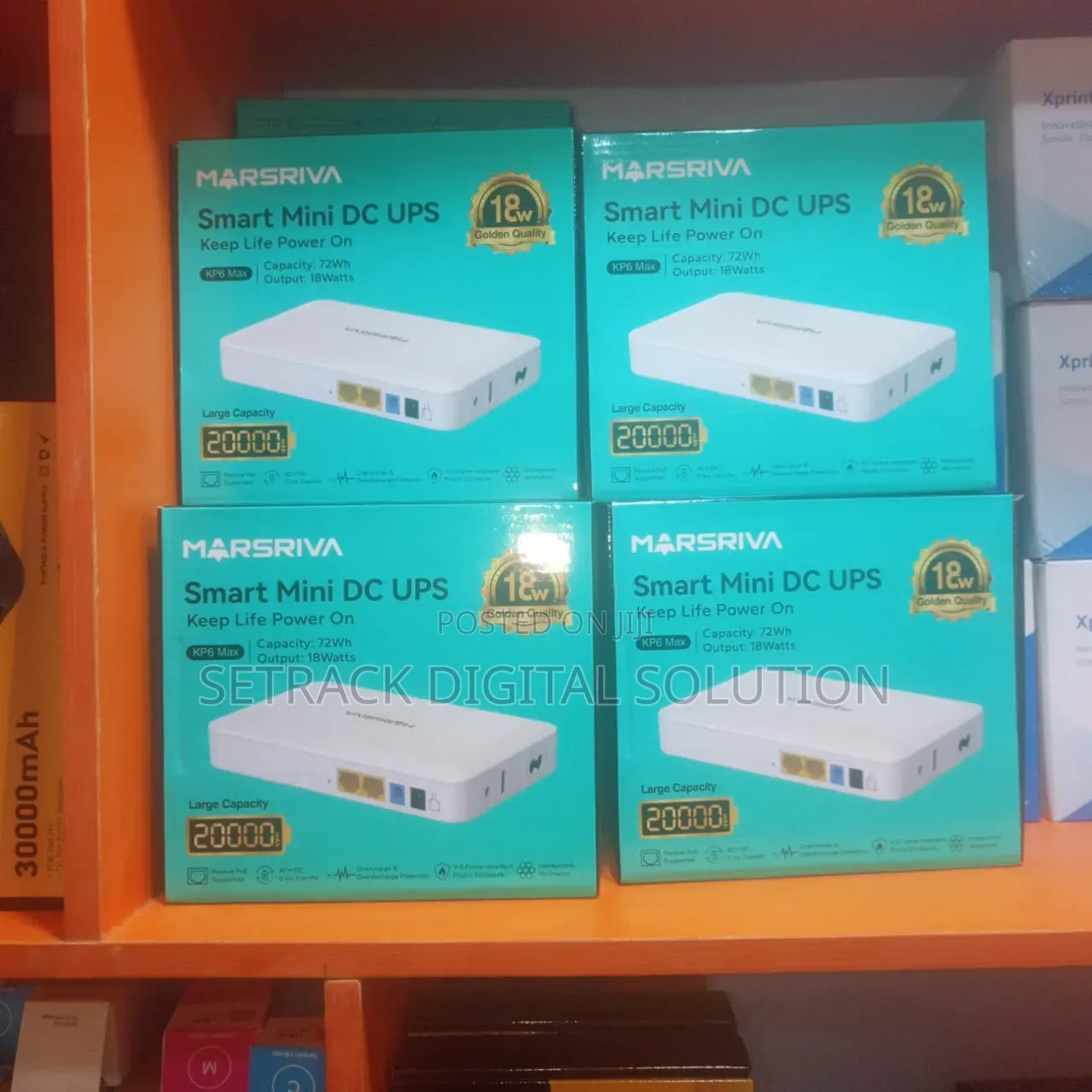 Marsriva Smart Mini Dc Ups 20000mah 18watts