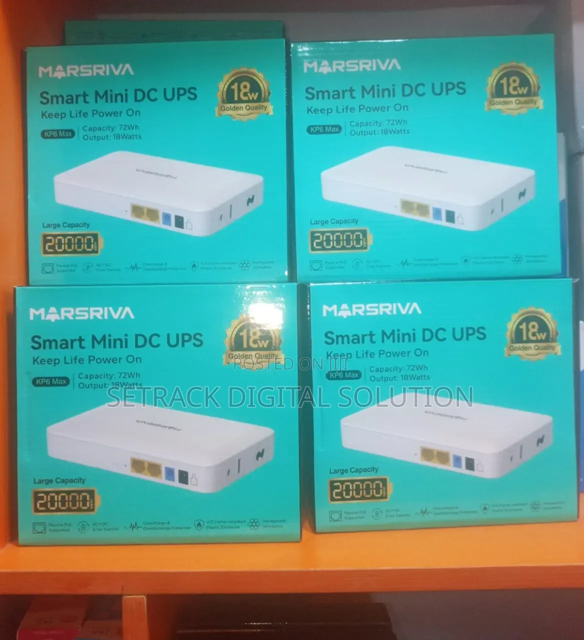 Marsriva Smart Mini Dc Ups 20000mah 18watts