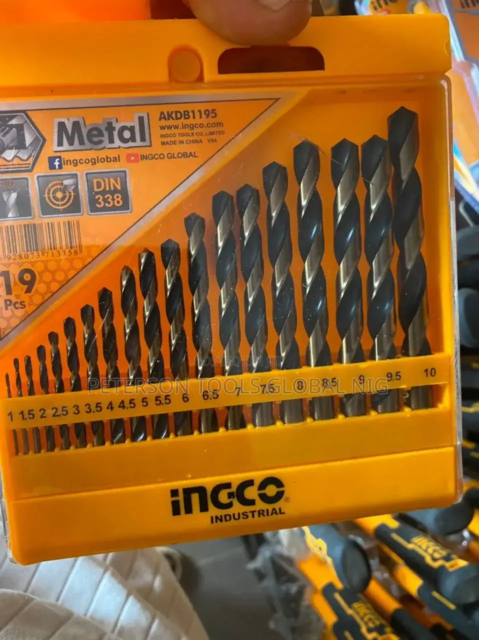 Ingco Drill Bit Set