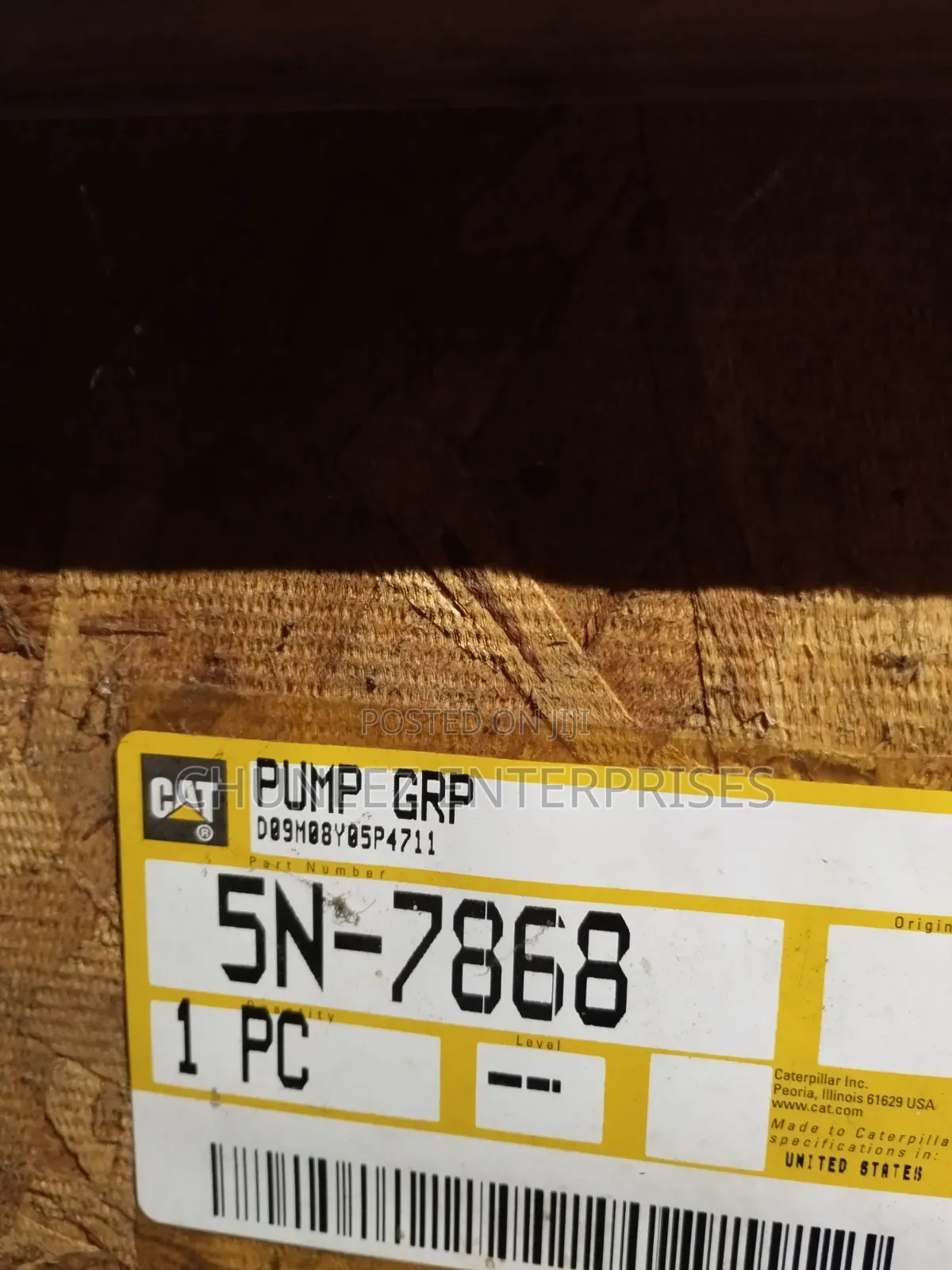 Caterpillar Oil Pump Group