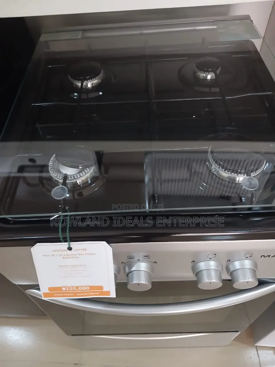 Maxi 50 X 50 4 Burner Gas Cooker