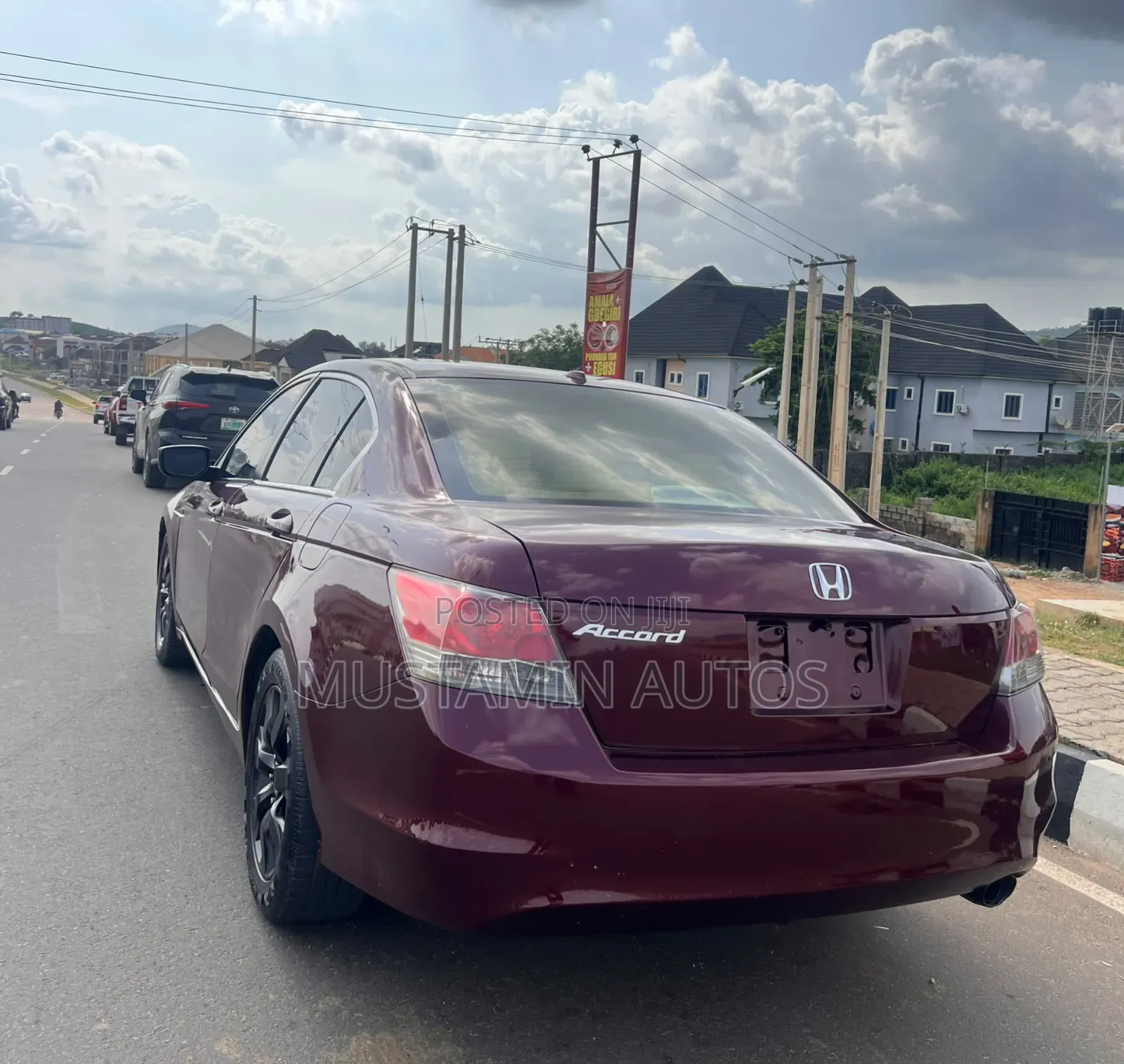 Honda Accord 2010 Maroon