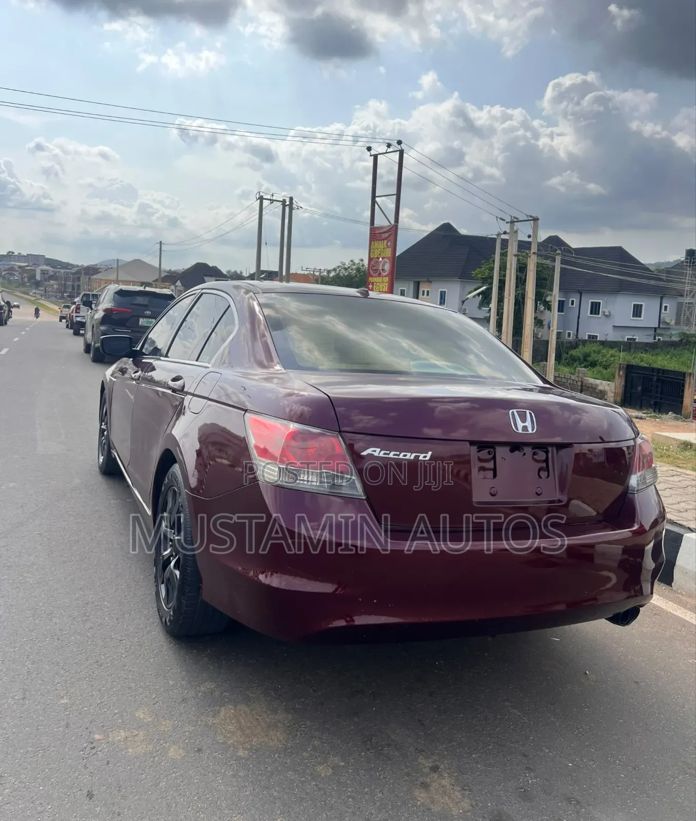 Honda Accord 2010 Maroon