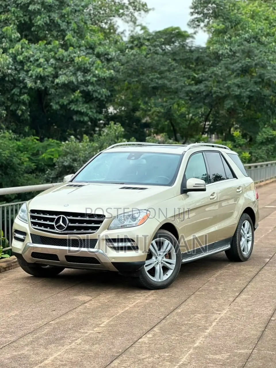 Mercedes-Benz M Class ML 350 4Matic 2012 Gold