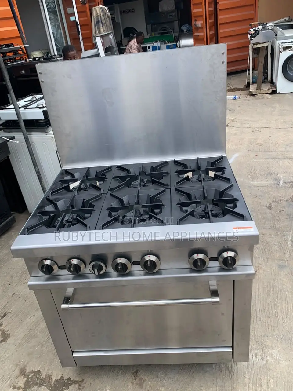 Industrial Gas Cooker With Oven – Heavy Duty Commercial Cooker