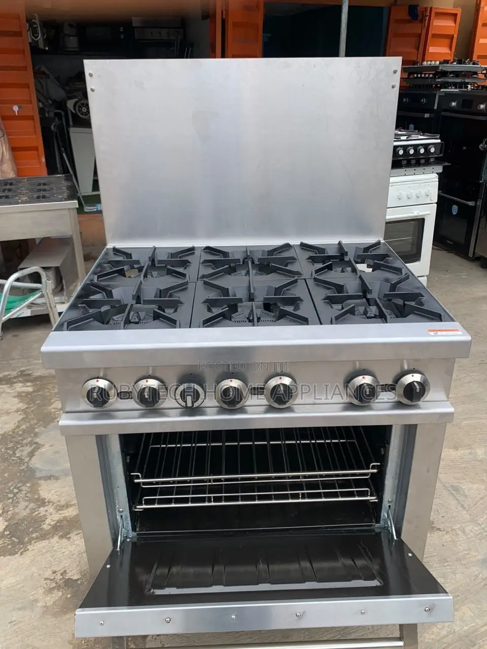 Industrial Gas Cooker With Oven – Heavy Duty Commercial Cooker