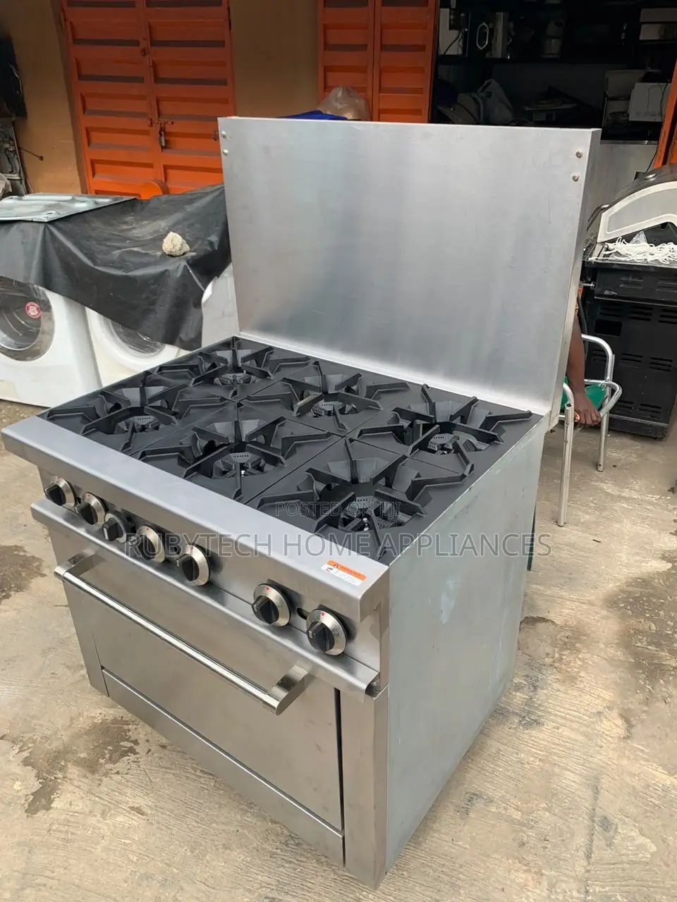 Industrial Gas Cooker With Oven – Heavy Duty Commercial Cooker