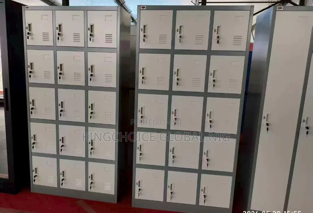Standard Metal Lockers Available
