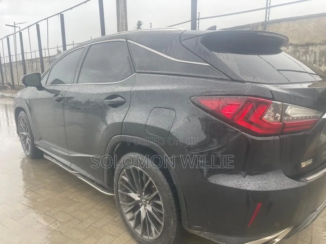 Lexus RX 350 F Sport AWD 2016 Black