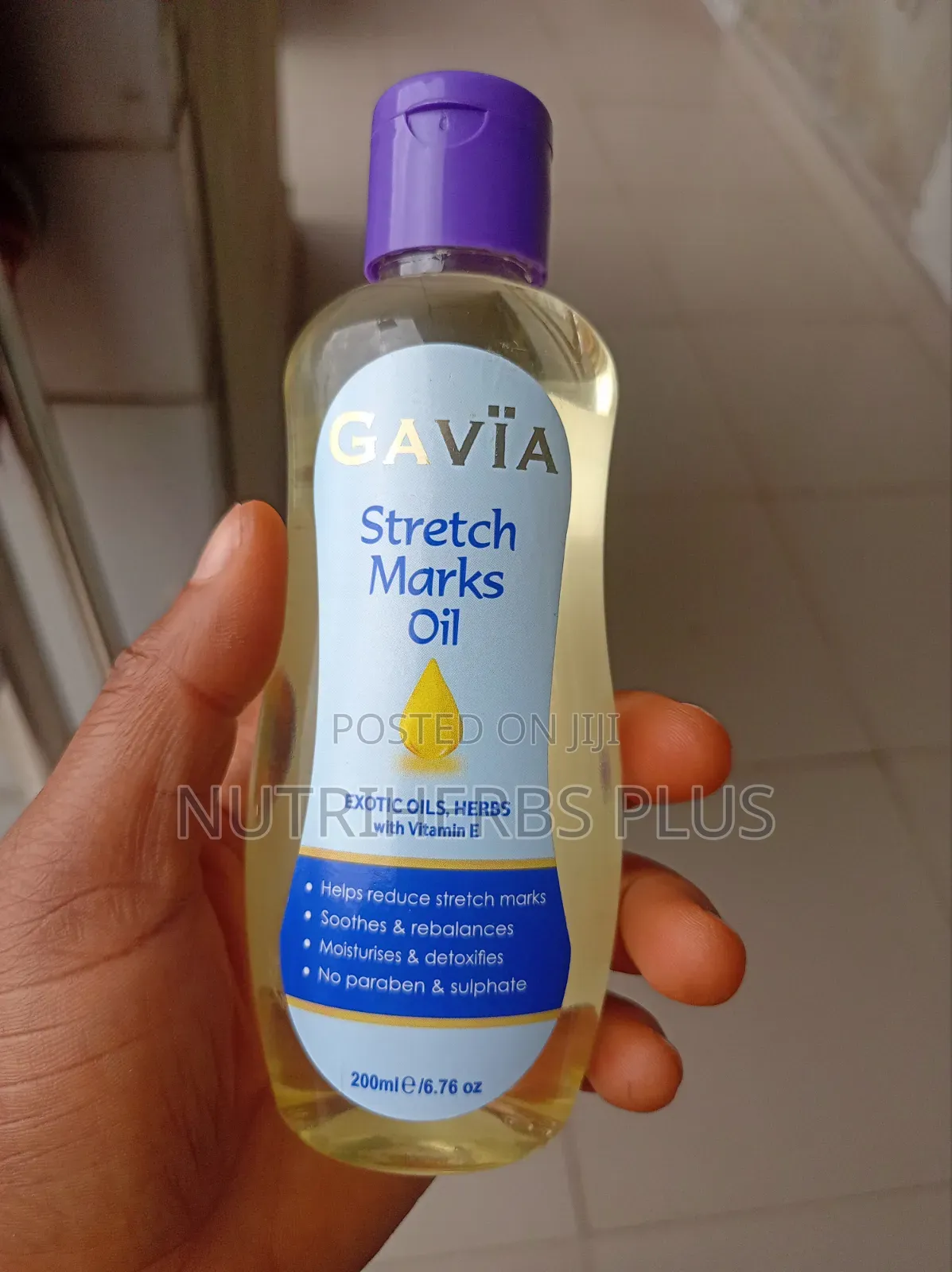 Gavia Stretch Marks Oil (Softens Old Scar and Evens Skin Tone)