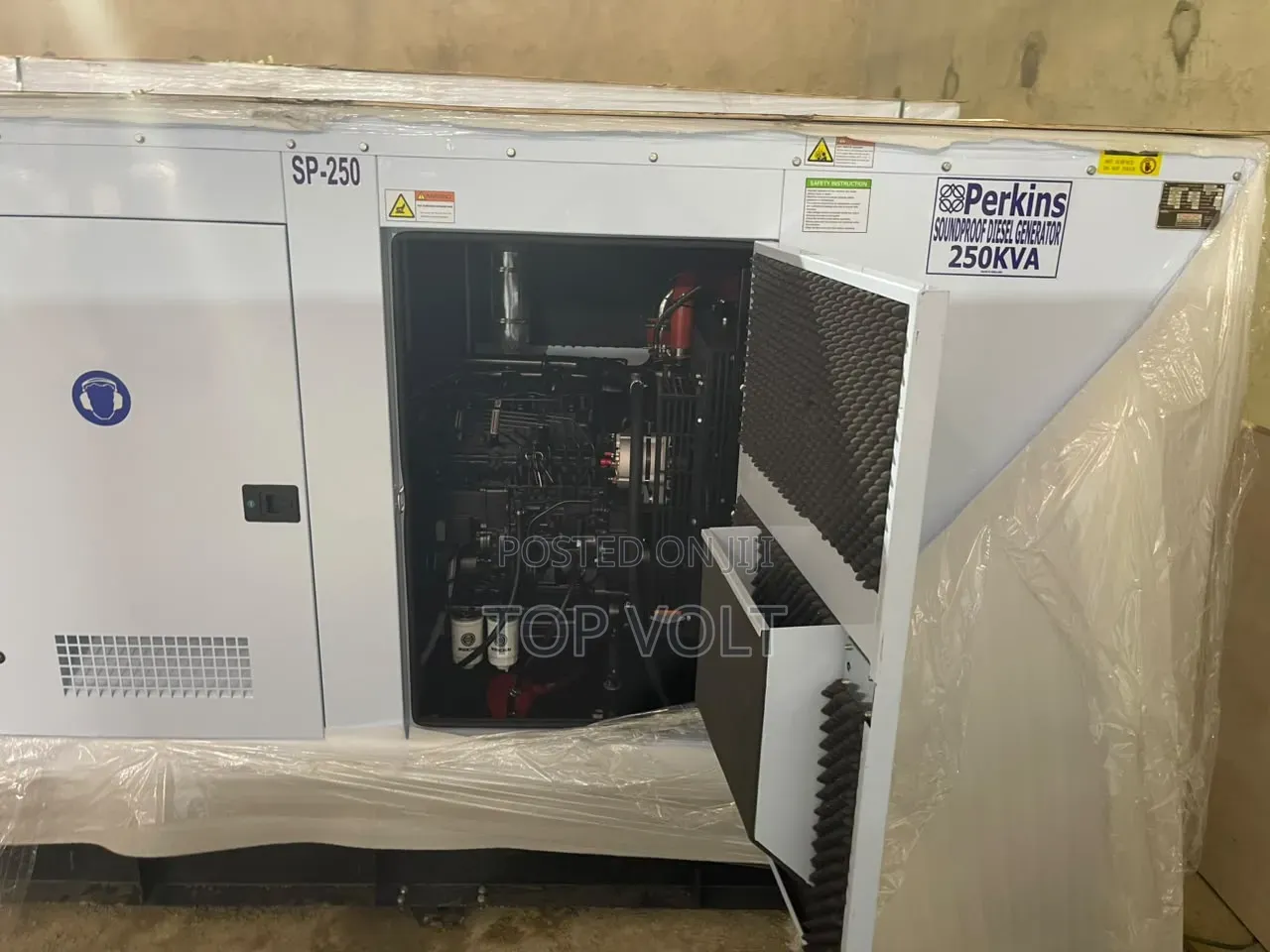250KVA Quiet Running Diesel Generator