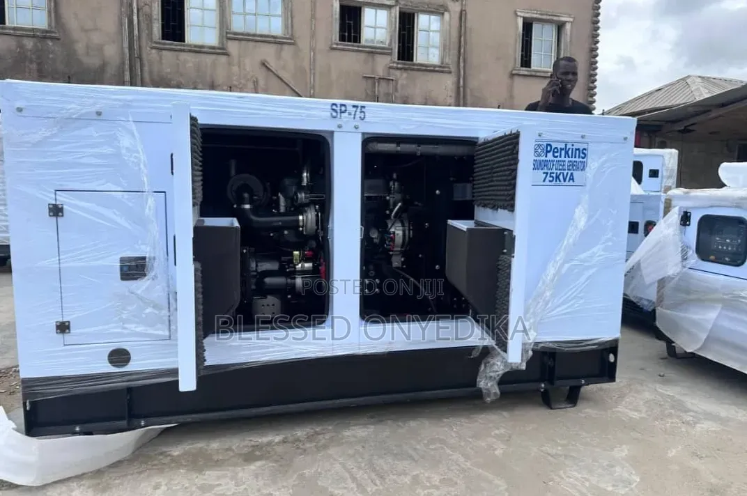 Original Perkins Soundproof Made in England 75kva