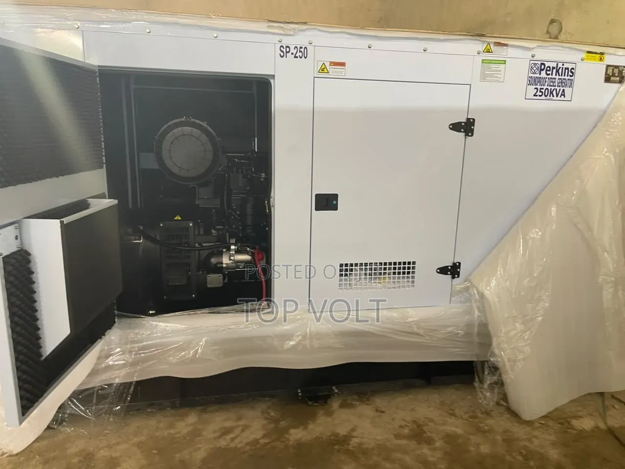250KVA Heavy Duty Diesel Generator Set