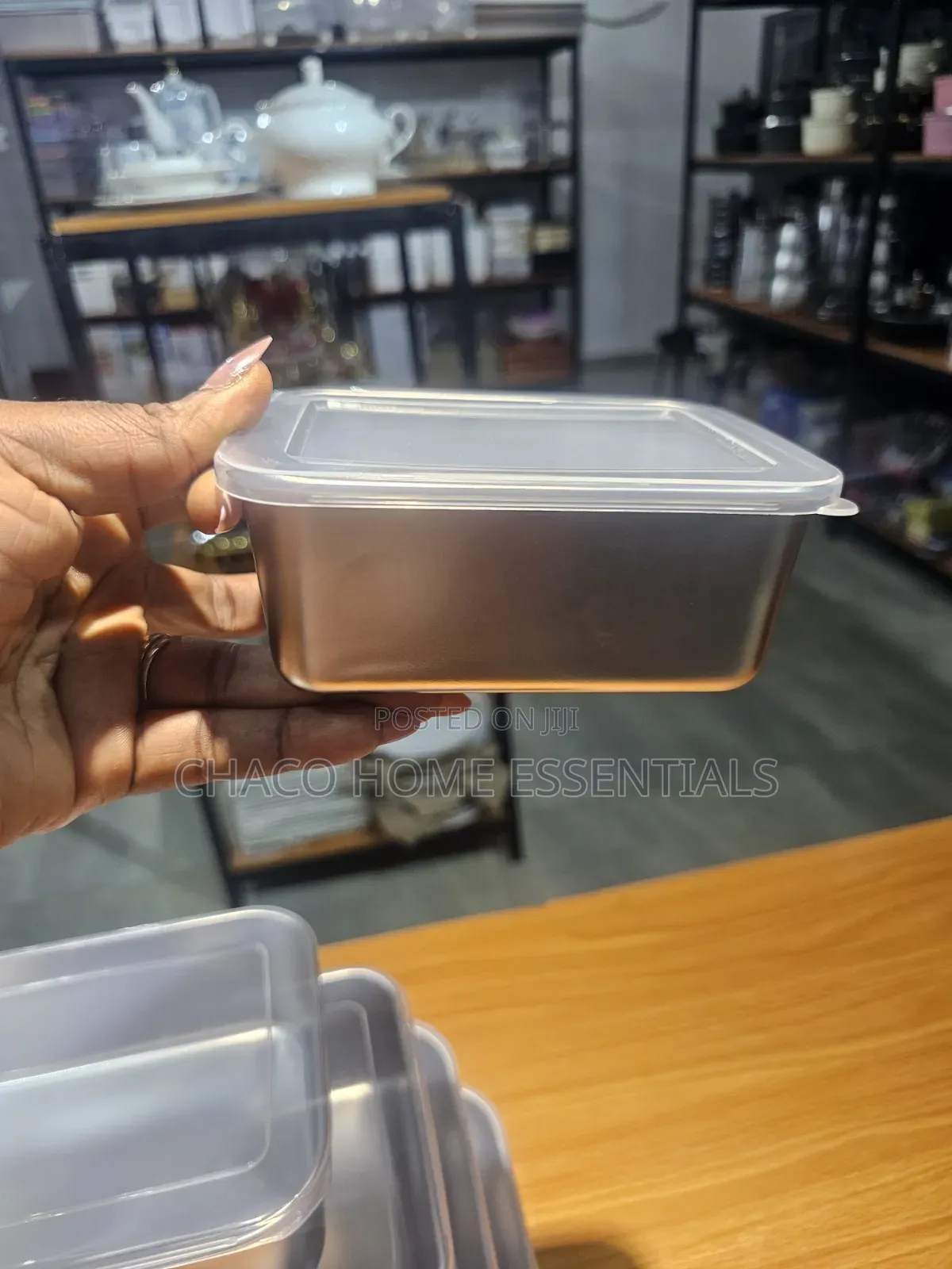 5-in-1 Stainless Steel Food Storage Container Set