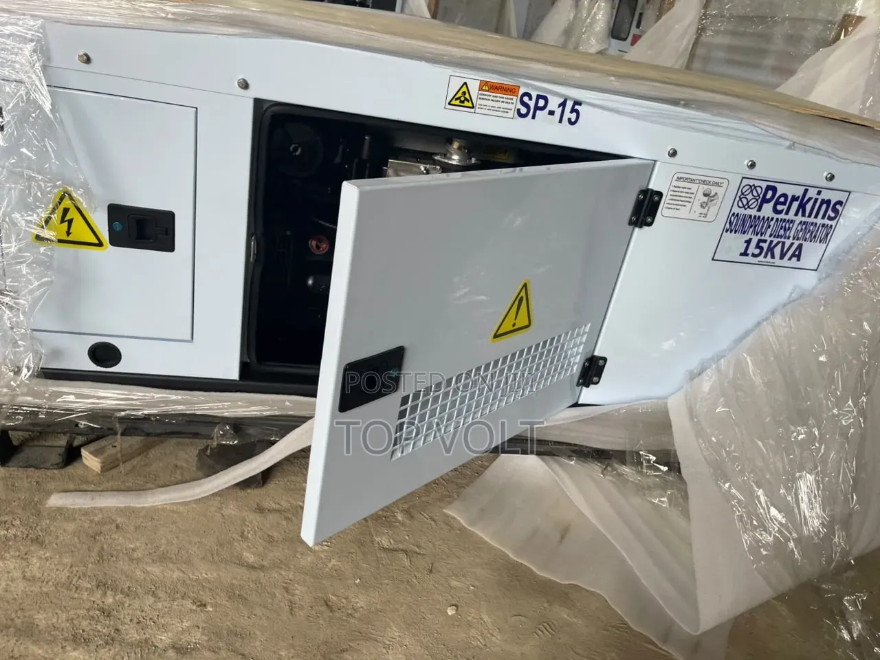 15KVA Soundproof Diesel Generator