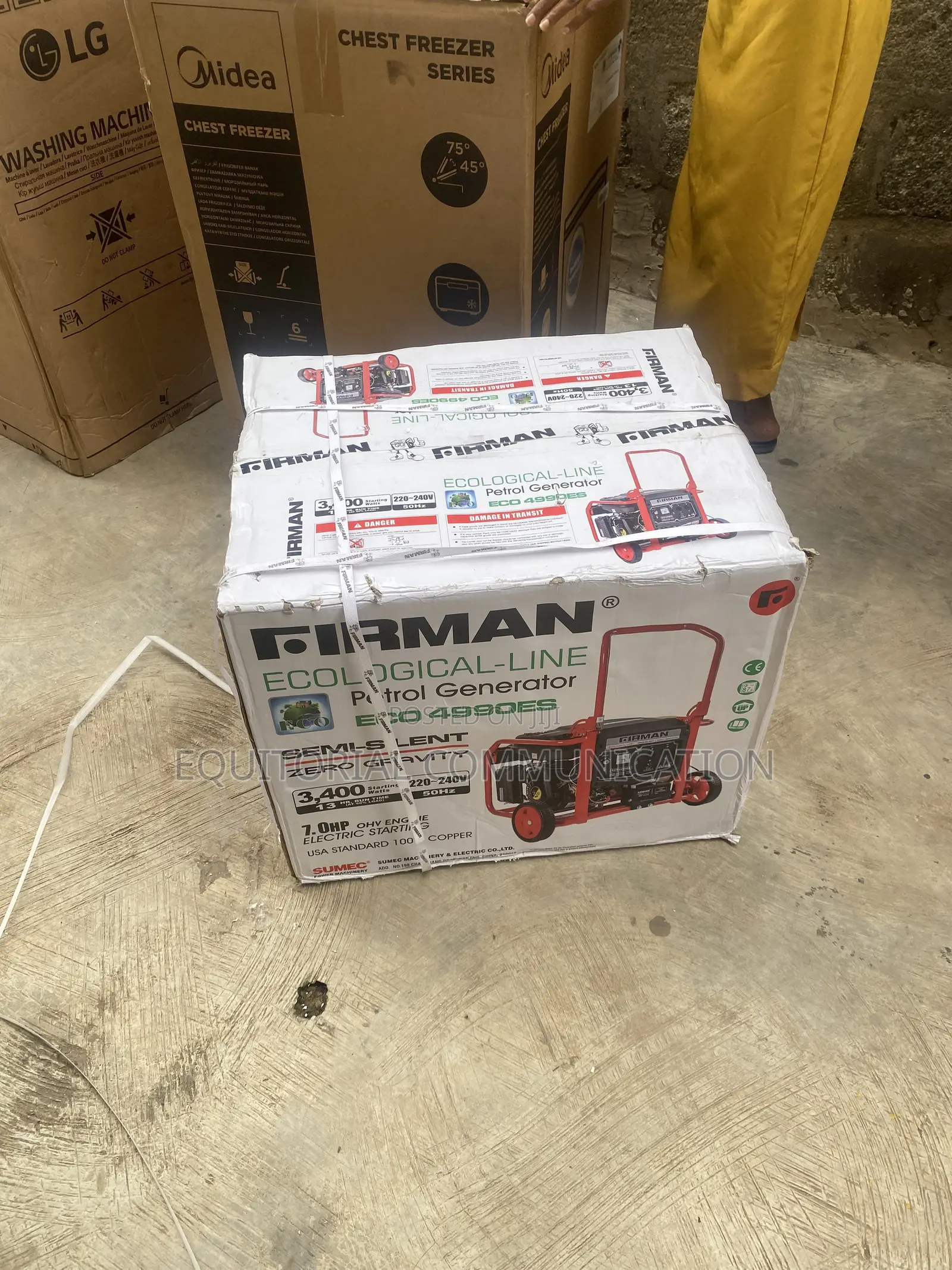 Firman 3.4KVA KEY STARTER Generator for Homes and Businesses