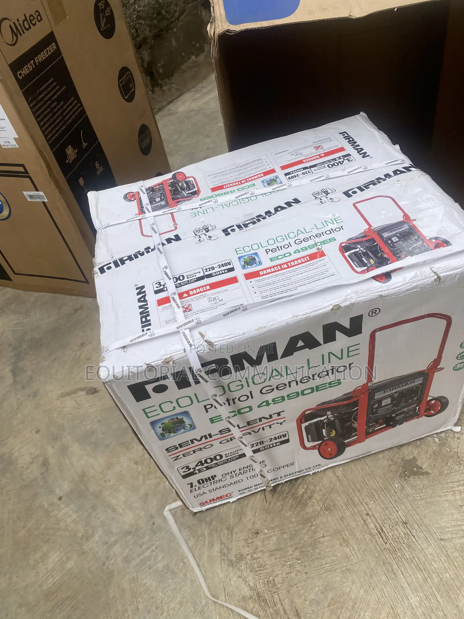 Firman 3.4KVA KEY STARTER Generator for Homes and Businesses