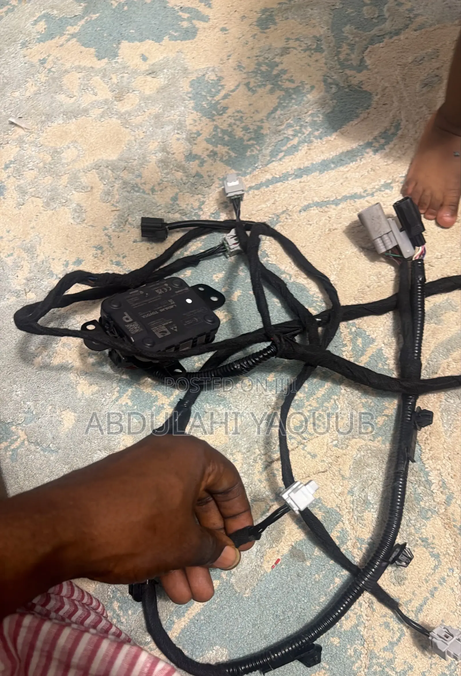 2024 2025 2026 Toyota Tacoma Complete Front Bumper Wire, Radar Sensor