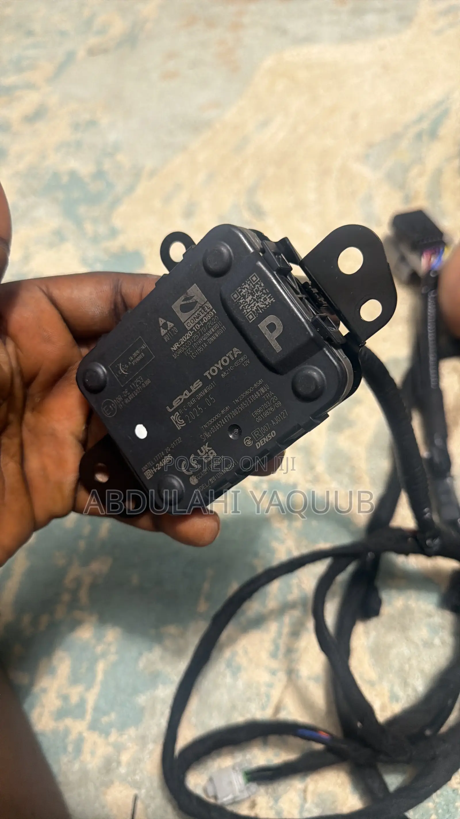 2024 2025 2026 Toyota Tacoma Complete Front Bumper Wire, Radar Sensor