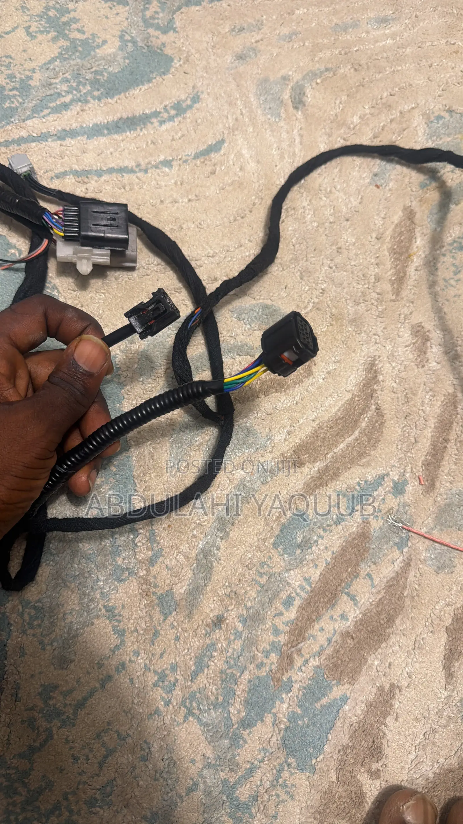 2024 2025 2026 Toyota Tacoma Complete Front Bumper Wire, Radar Sensor