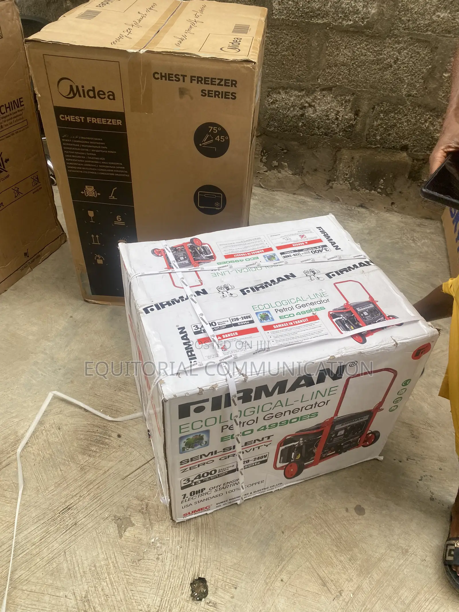 High-Performance 3400W Firman Power Generator