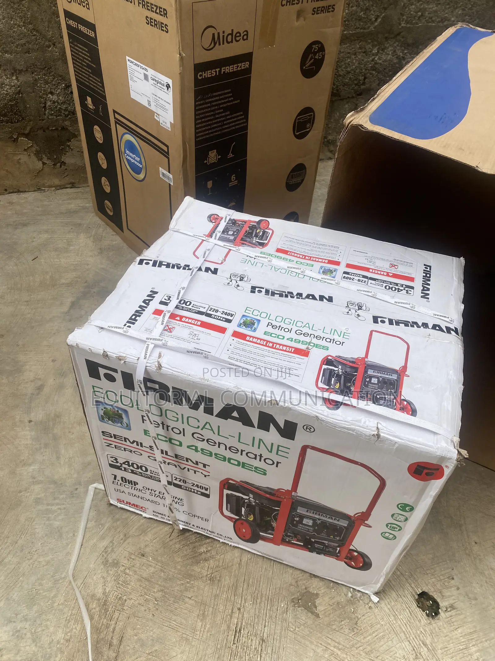 Firman 3.4KVA KEY STARTER Generator for Reliable Backup