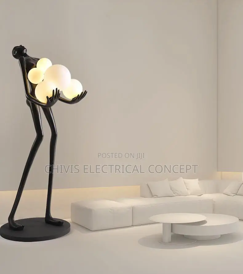 Luxury HUMANOID Floor Lamp Chandelier