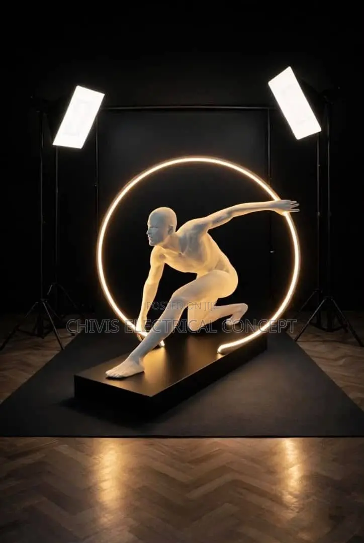 Luxury HUMANOID Floor Lamp Chandelier