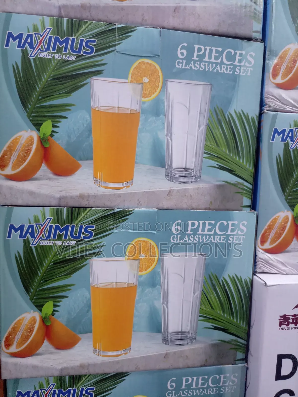 6pcs Glass Cup