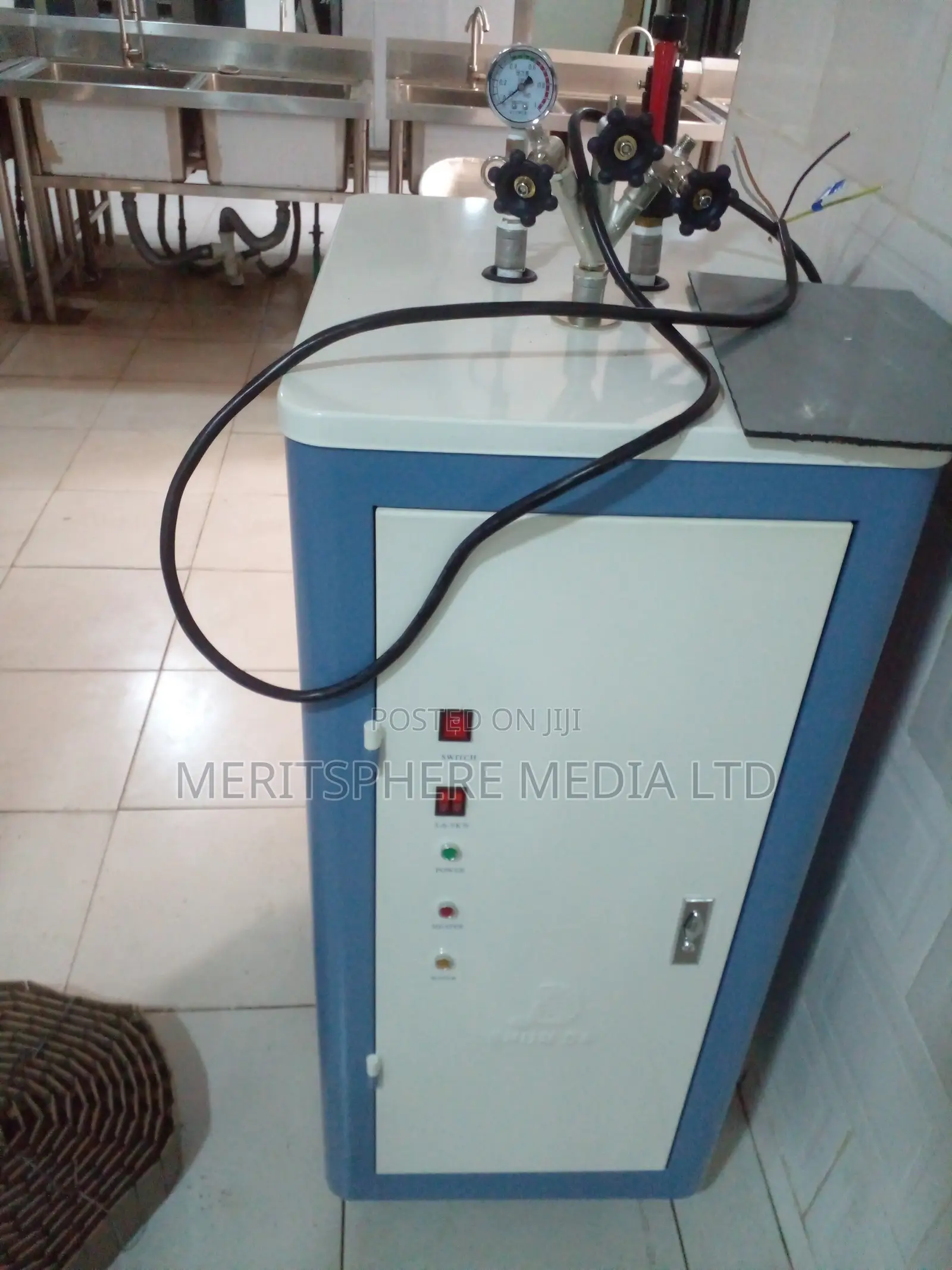 Steam Boiler With Shrink Tunnel Conveyor Set