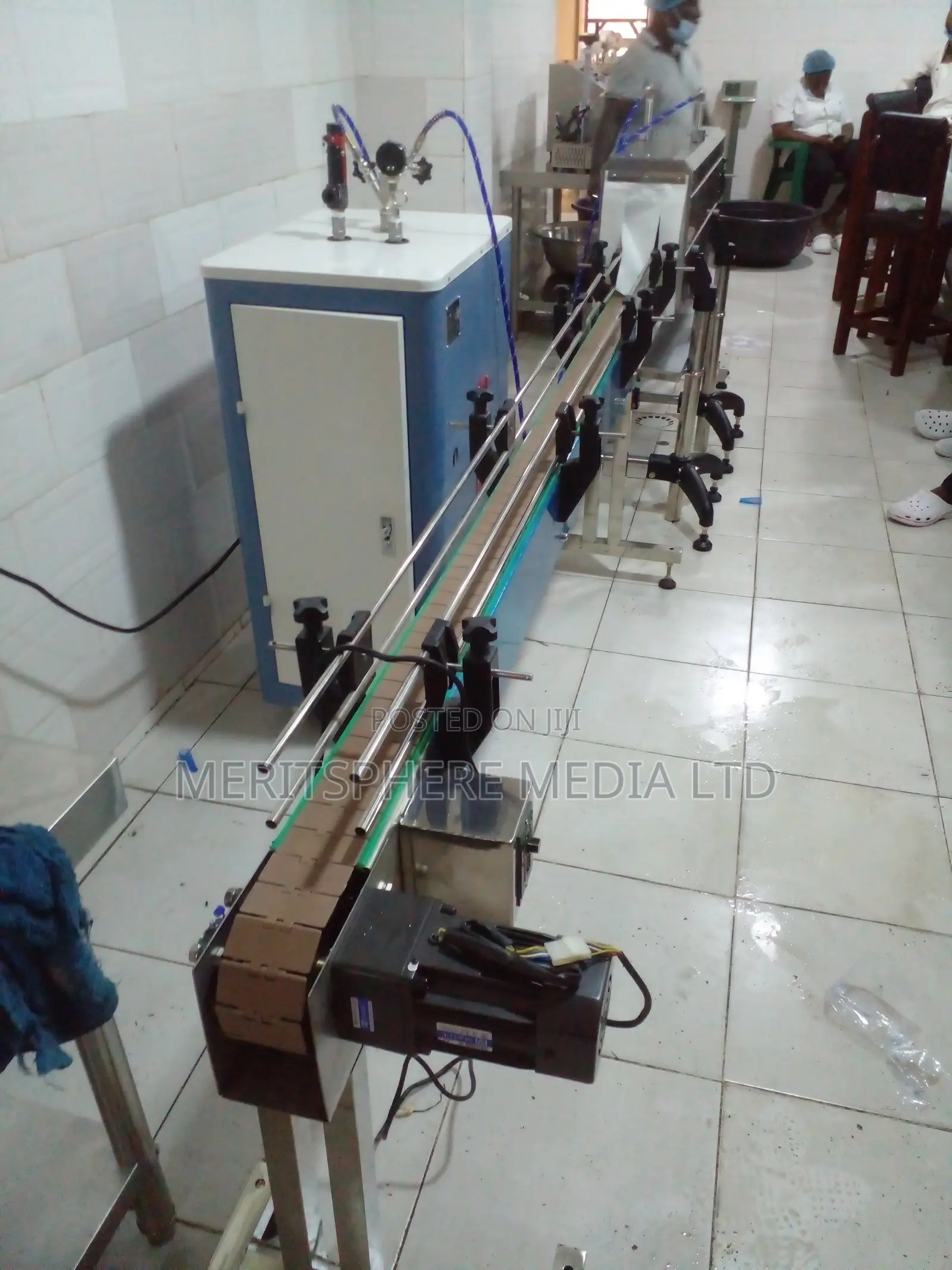 Steam Boiler With Shrink Tunnel Conveyor Set
