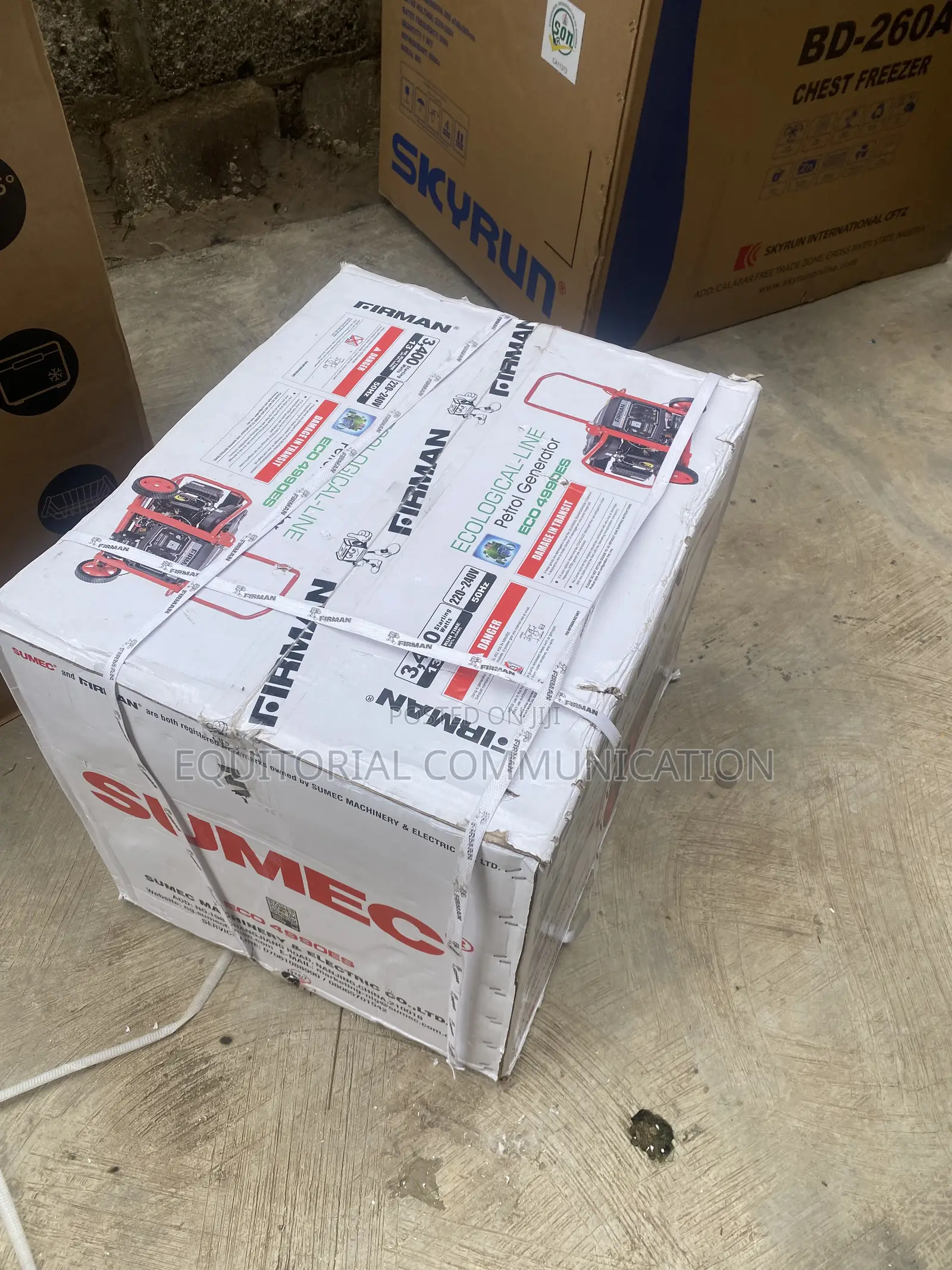 3.4KVA KEY STARTER Firman ECO Petrol Power Station