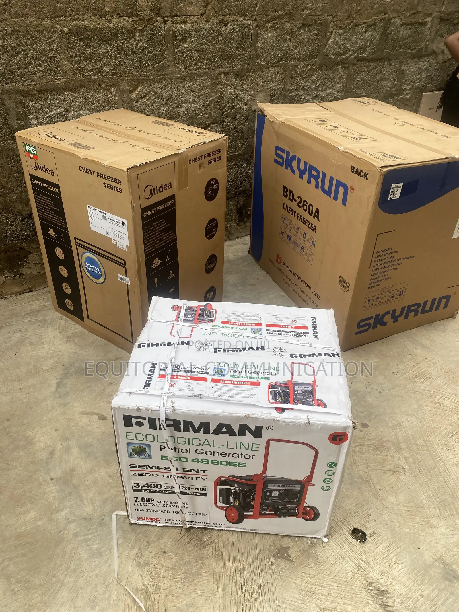 3.4KVA KEY STARTER Firman 4990ES Backup Power Machine