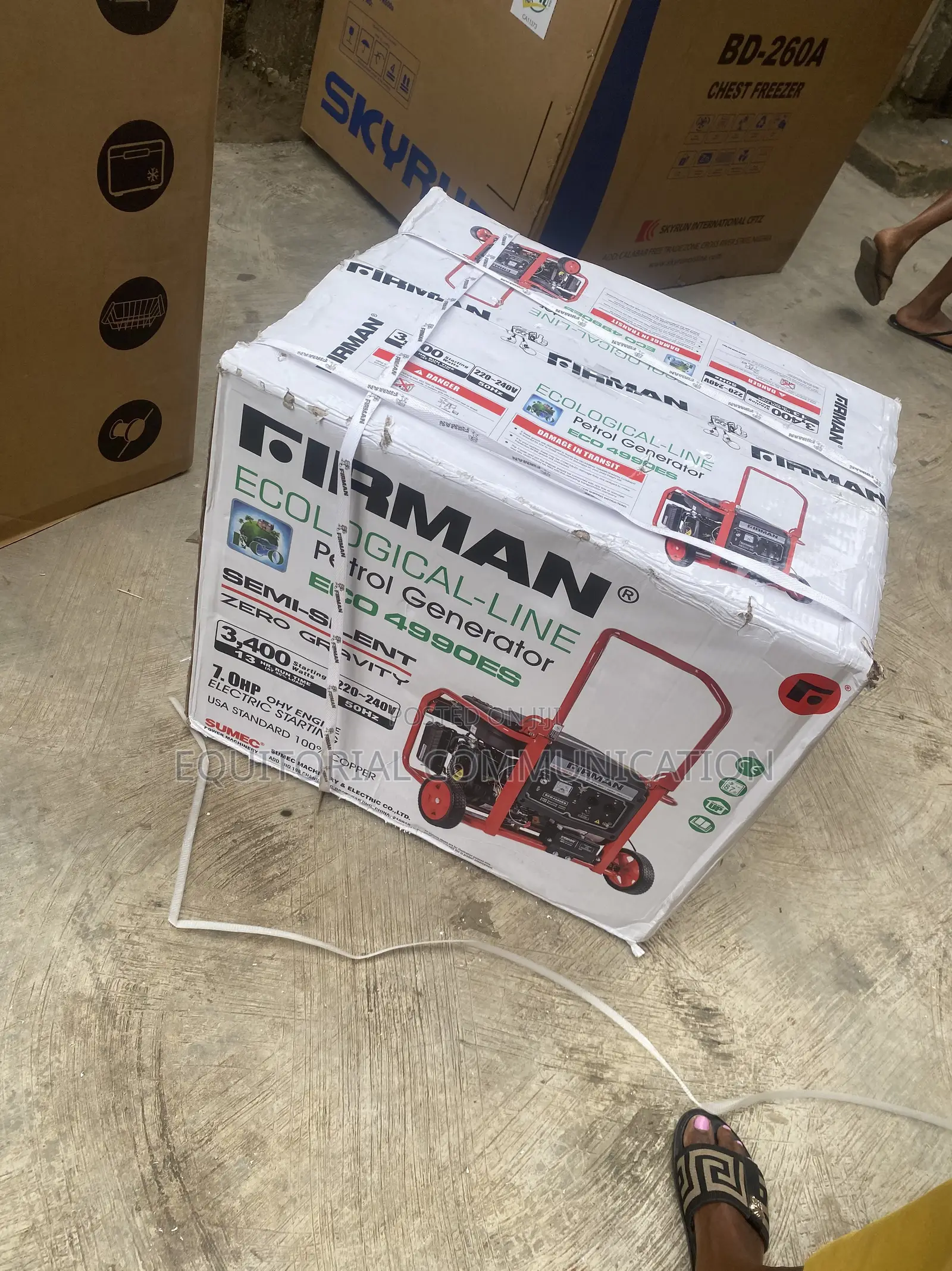 3.4KVA KEY STARTER Firman Generator for Reliable Electricity