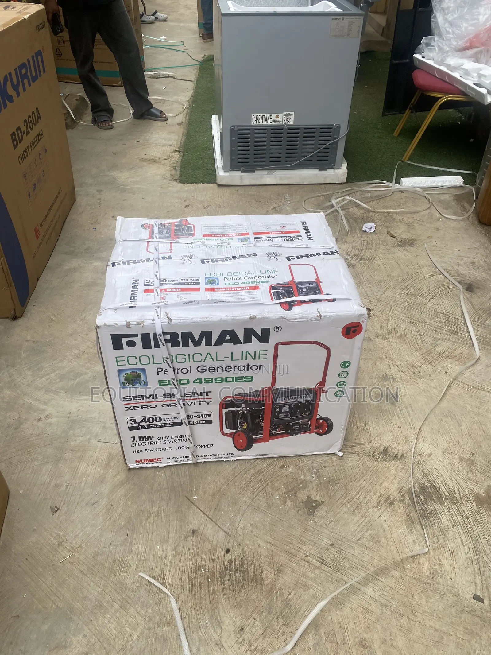 3.4KVA KEY STARTER Firman Generator for Reliable Electricity