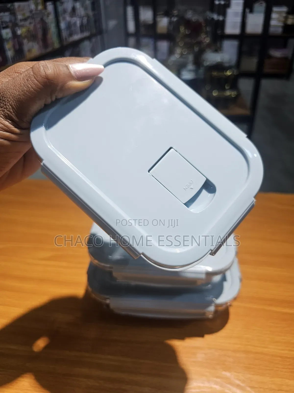 3-Piece Airtight Glass Food Storage Containers