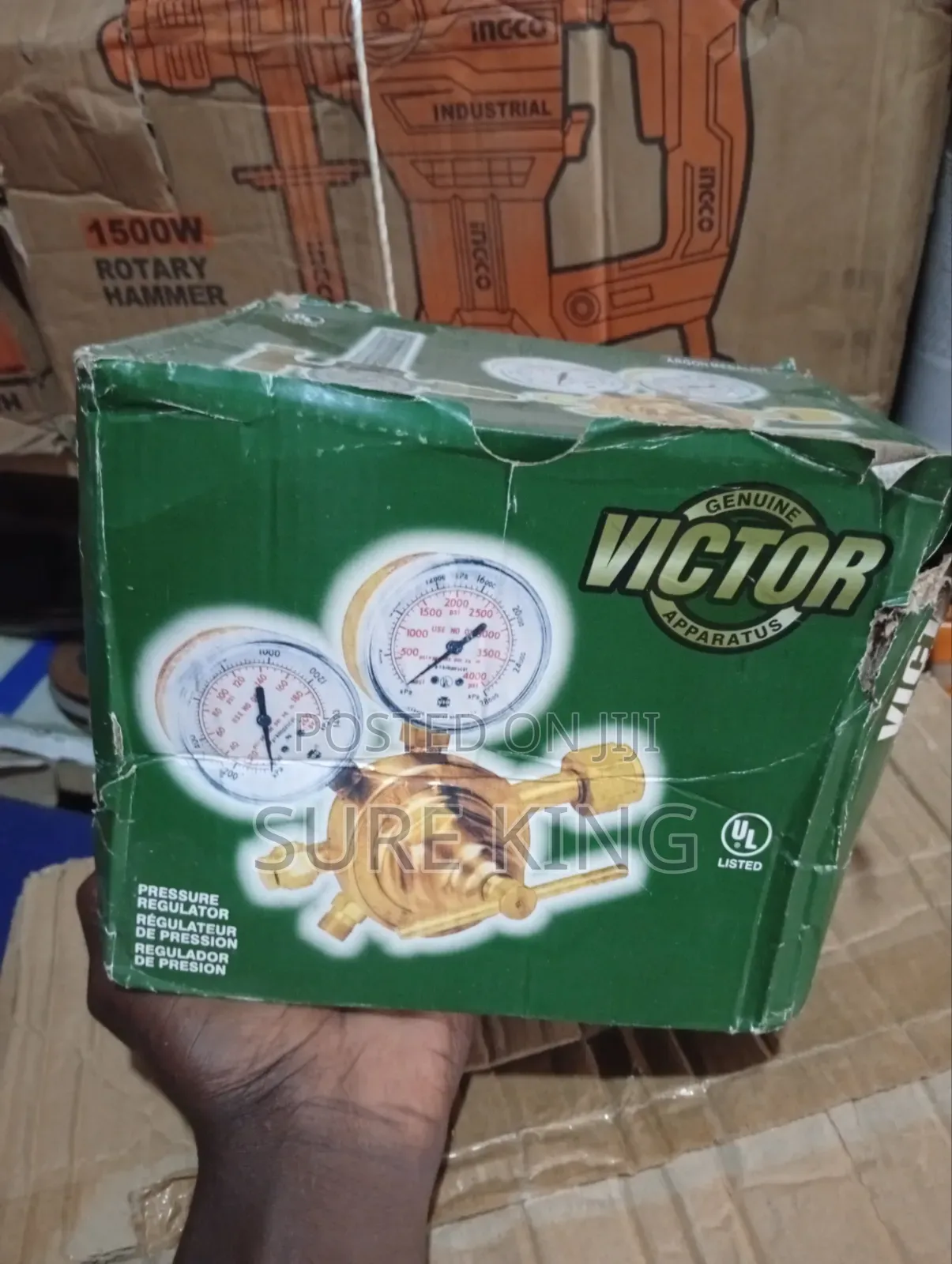 Victor Dual Gauge Pressure Regulator