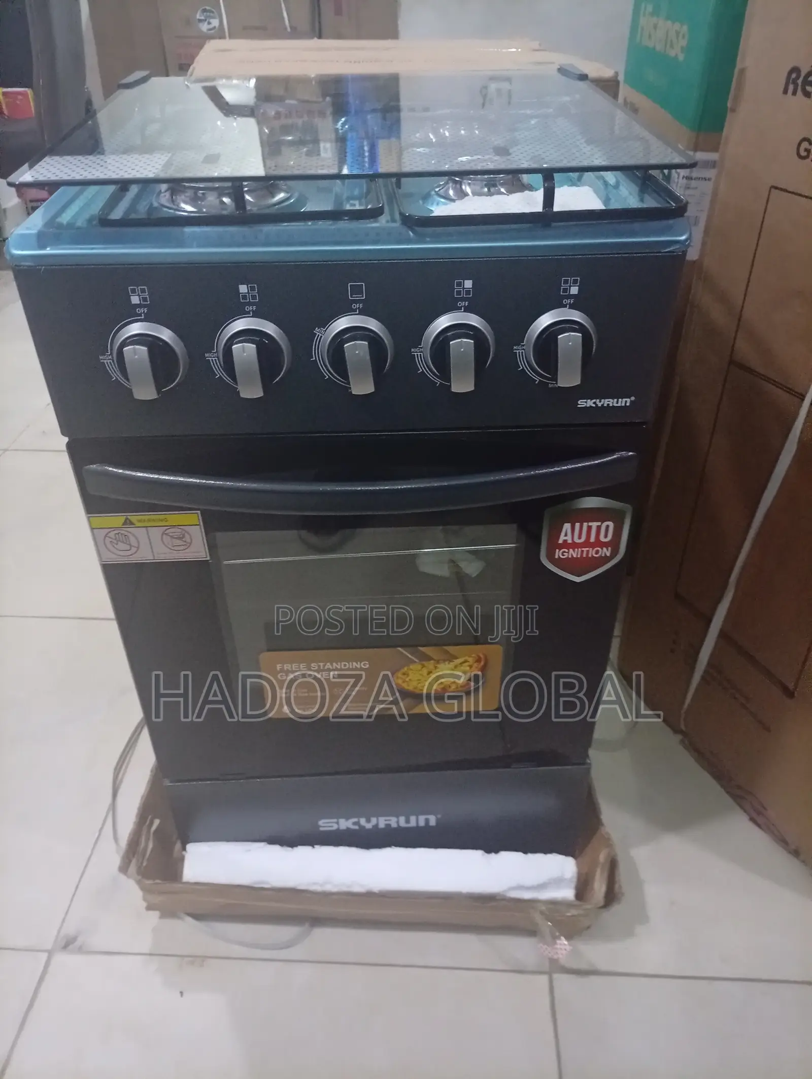 Skyrun Tabletop Gas Stove – Convenient Double Burner