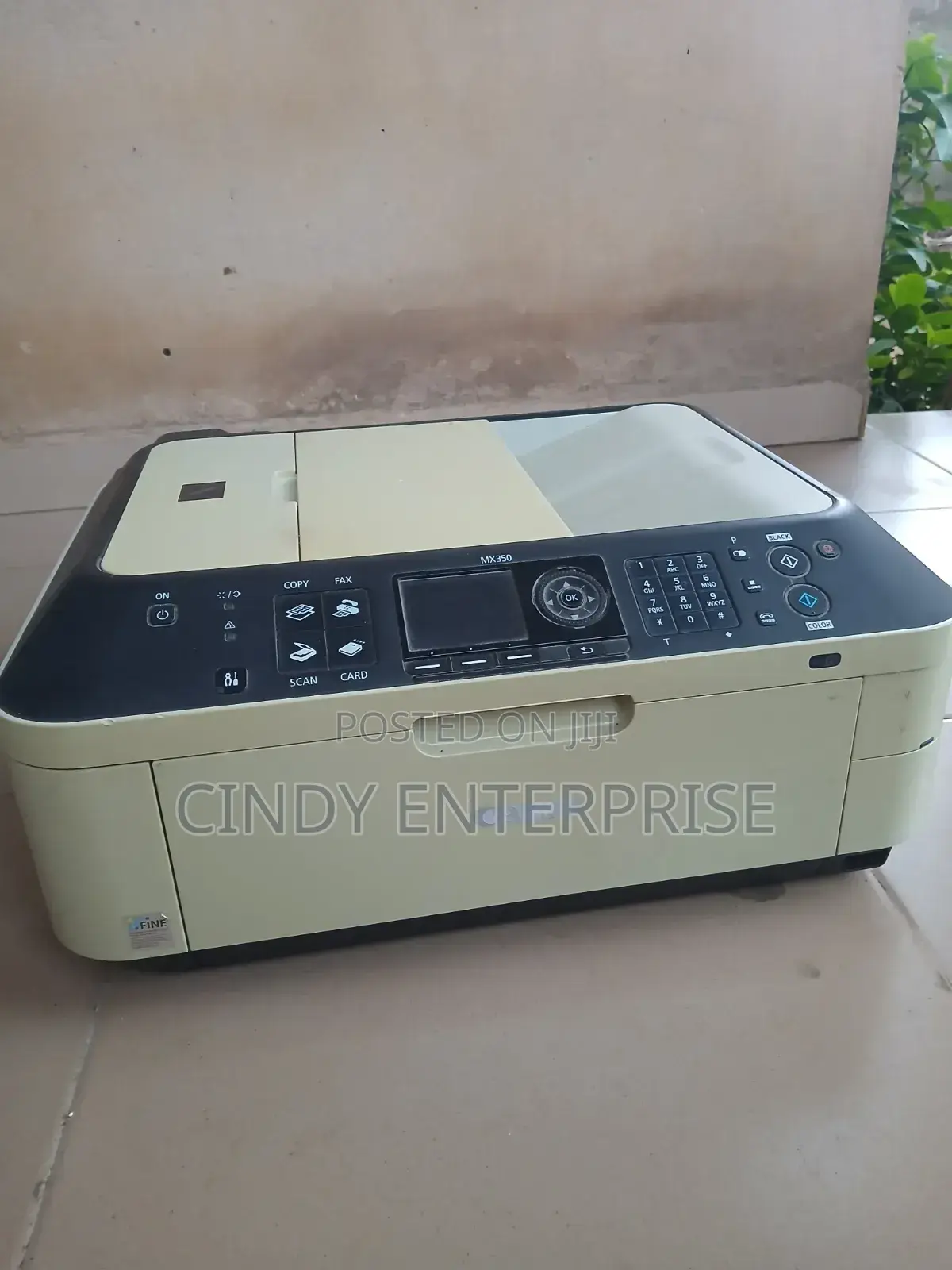 UK Used Canon Pixma MX350 Office Printer- Print, Scan, Copy and FAX