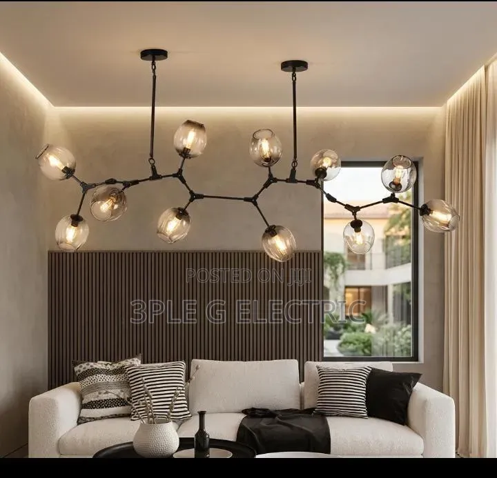 Size 1500mm Long by 15glass Chanderlier